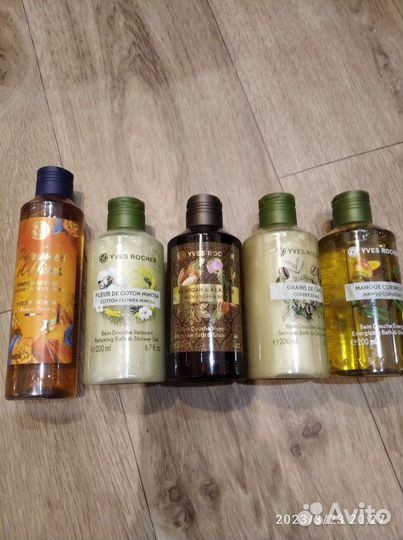 Гель для душа ив роше, молочко для тела, шампунь