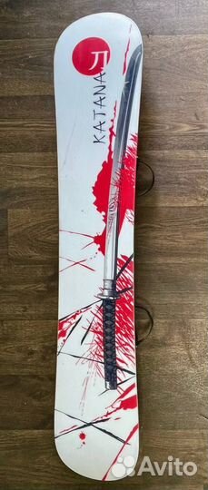 Сноуборд Black Fire Katana 158 + крепы BlackFire L