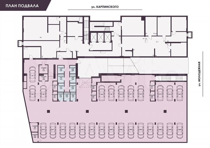 Свободного назначения, 4.1 м²