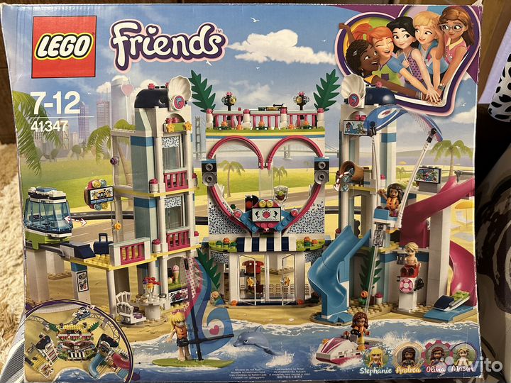 Lego friends курорт Хартлейк-сити
