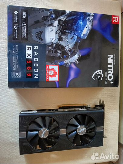 Sapphire Radeon rx 580 nitro 8gb