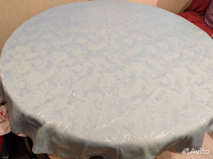 Скатерть круглая водоотталкивающая
