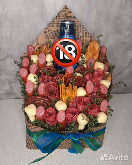 Съедобные букеты для мужчин