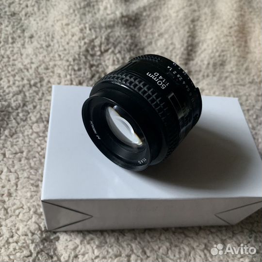 Объектив AF nikkor 50mm f/1.4D