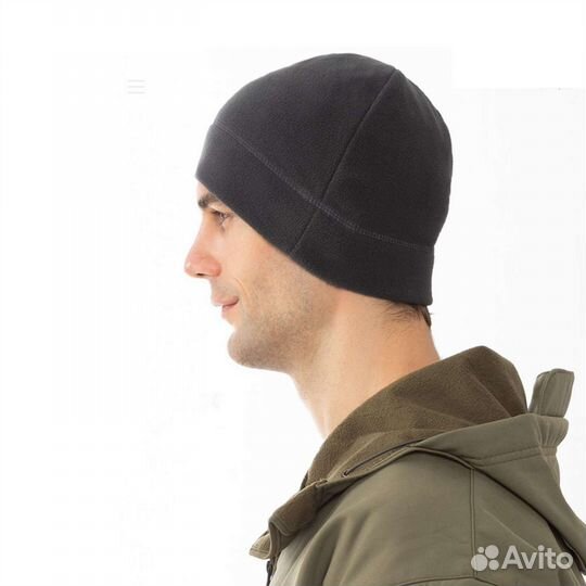 Флисовая шапка теплая новая в упаковке