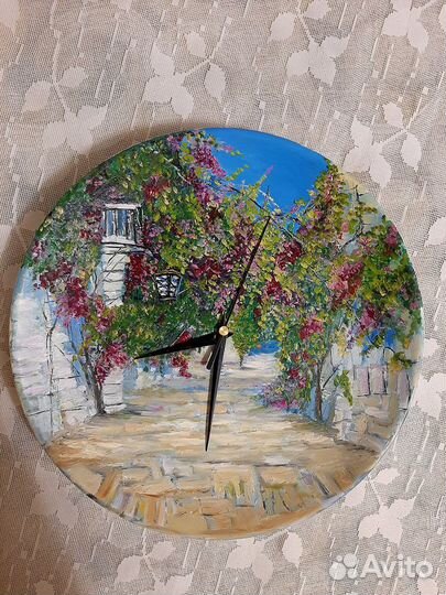Декоративные тарелки,роспись маслом