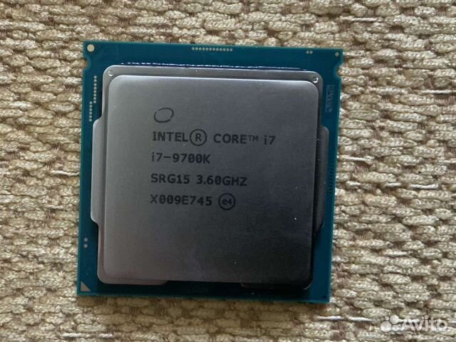Процессор intel core i7 9700k купить в Москве | Электроника | Авито