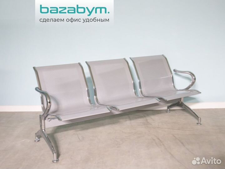 Многоместная секция Флайт серая