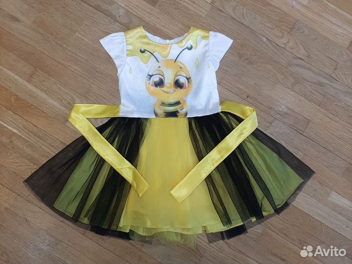 Новогодние платья для девочки, накидка Герды