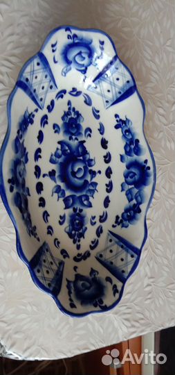 Конфетница Гжель