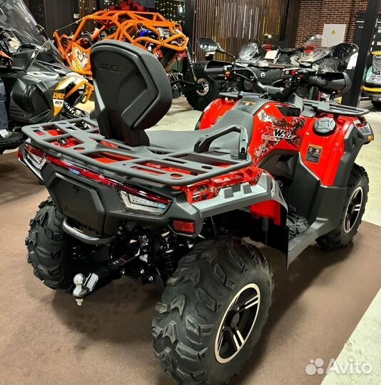 Квадроцикл Loncin Xwolf 550L красный