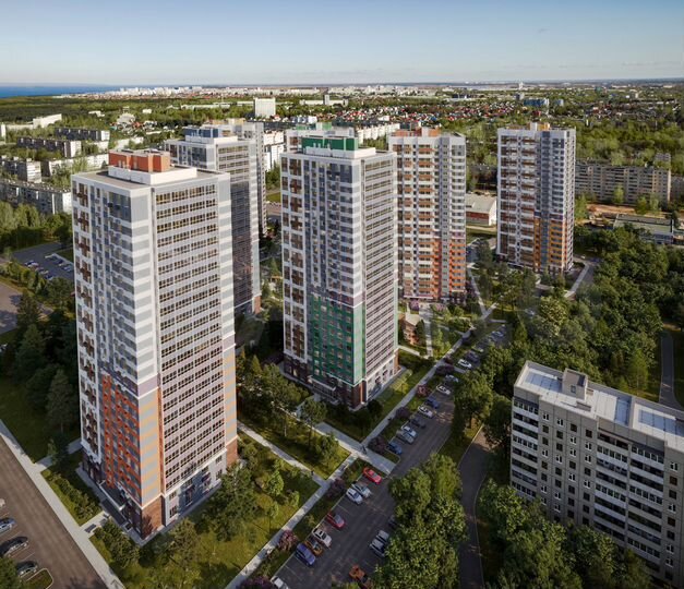 1-к. квартира, 39,2 м², 2/24 эт.