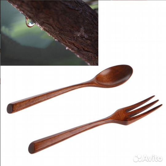 Деревянные столовые приборы