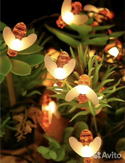 Новогодняя гирлянда Пчелки