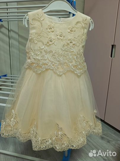 Платье для девочки 92