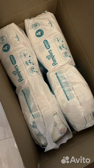 Подгузники трусики pampers 4