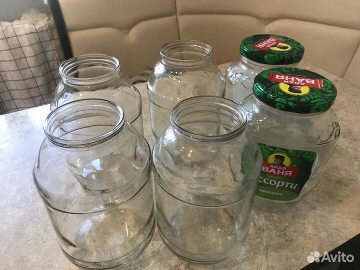 Банки стеклянные