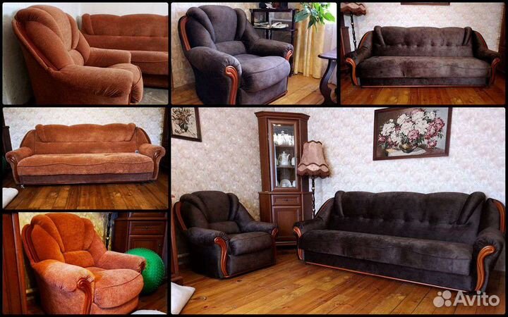 Перетяжка мягкой мебели