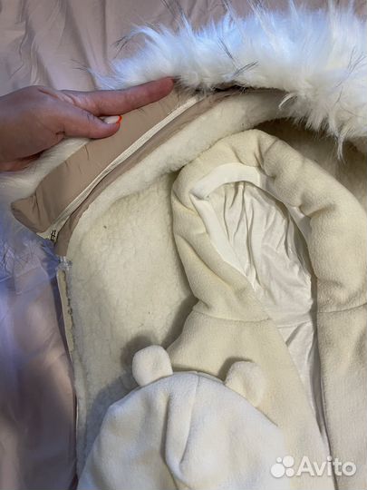 Конверт на выписку зима