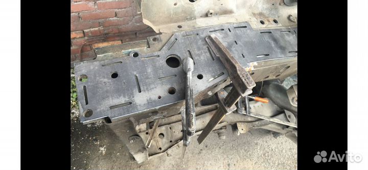 Усилители лонжеронов для jeep Cherokee xj