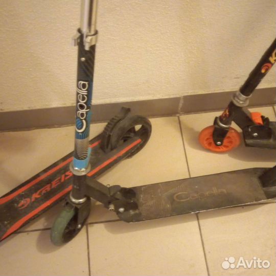 Самокат взрослый бу