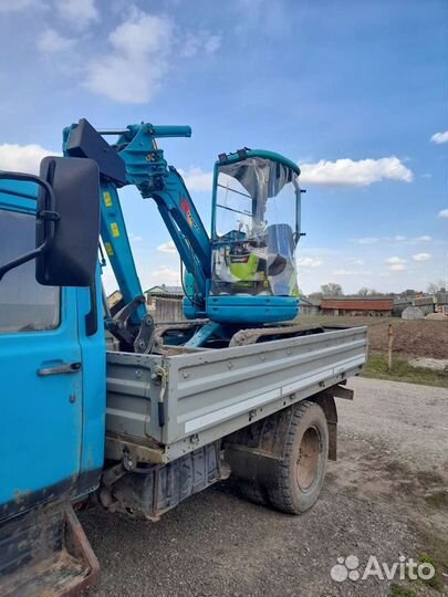 Мини экскаватор С гидробуром