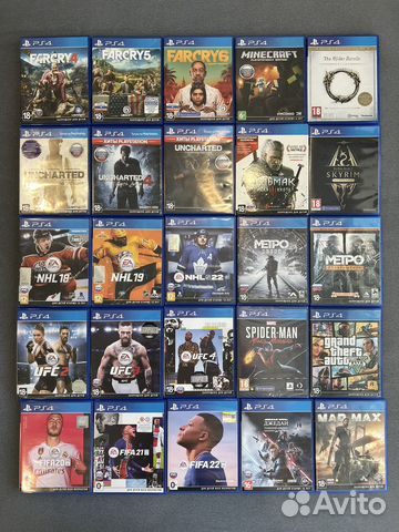 Диски для playstation 4/playstation 5/ ps4/ps5 купить в Ярославле ...