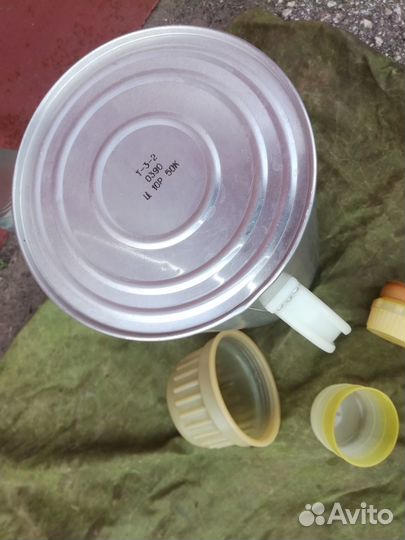 Термос 3л. Для холодой,горячей.ссср.алюмин.колба