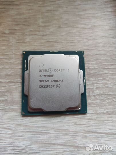 Процессор i5 9400f