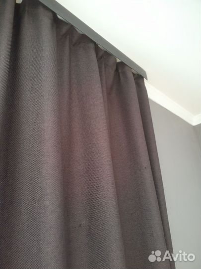 Шторы с гардиной