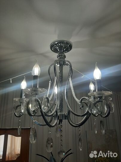Люстра хрустальная