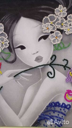 Вышивка бисером картины иконы