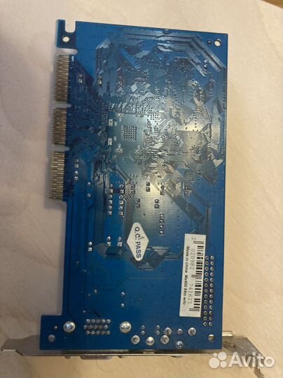 Видеокарта mx400 64m