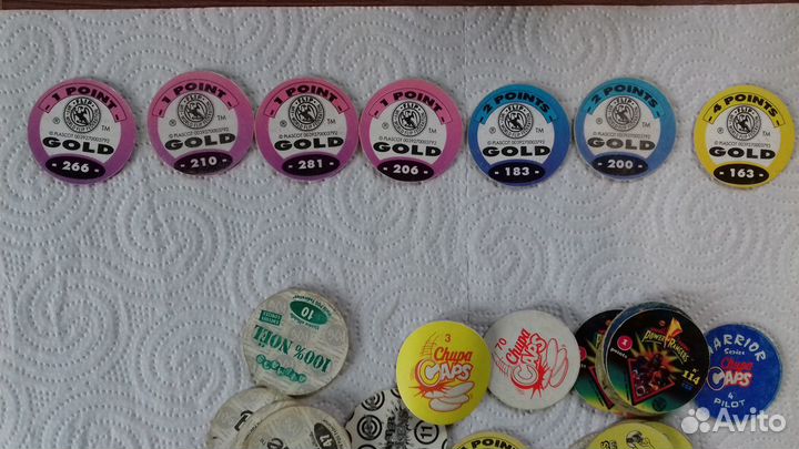 Фишки Gold - 7 шт