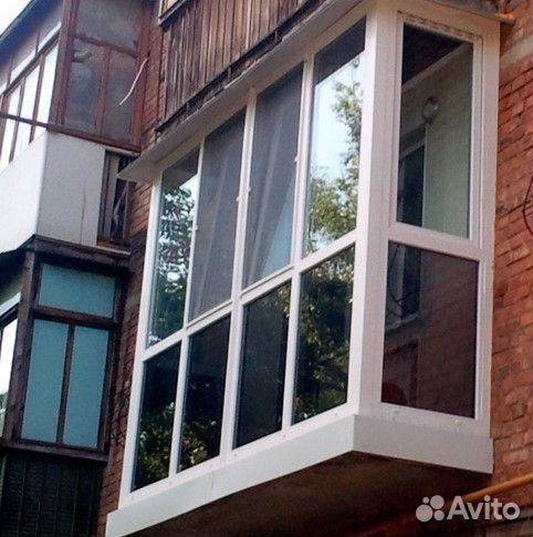 Остекление и отделка балконов под ключ