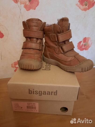 Детские кожаные сапожки 26 размер