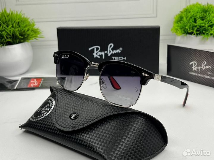 Солнцезащитные очки Ray Ban стекло