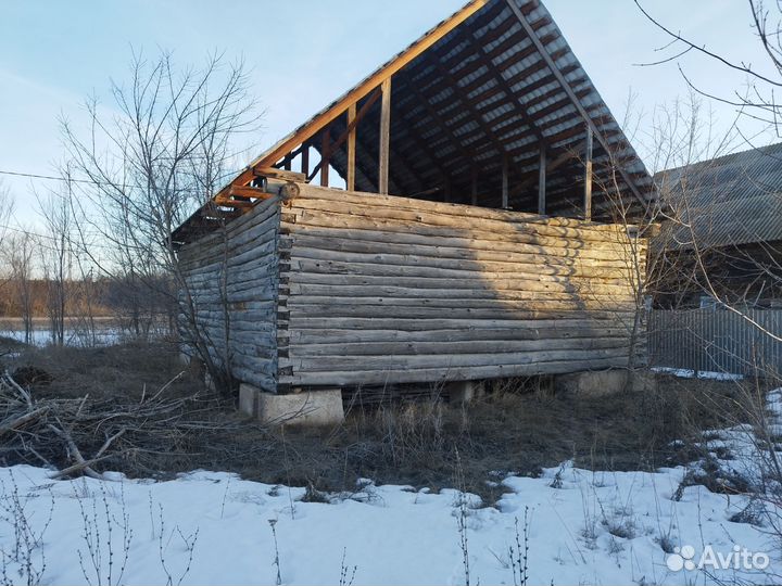 Сруб для дома с крышей 8х10