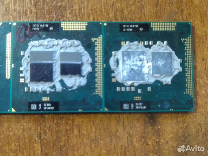 Процессоры AMD и intel Intel Core i5-480M
