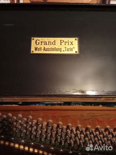 Антикварное немецкое пианино Ritter Halle