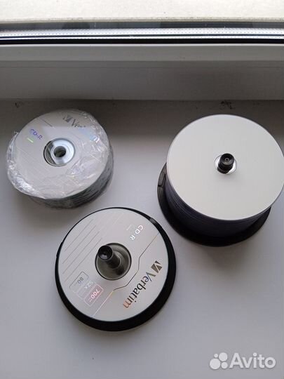 Диски чистые CD, DVD