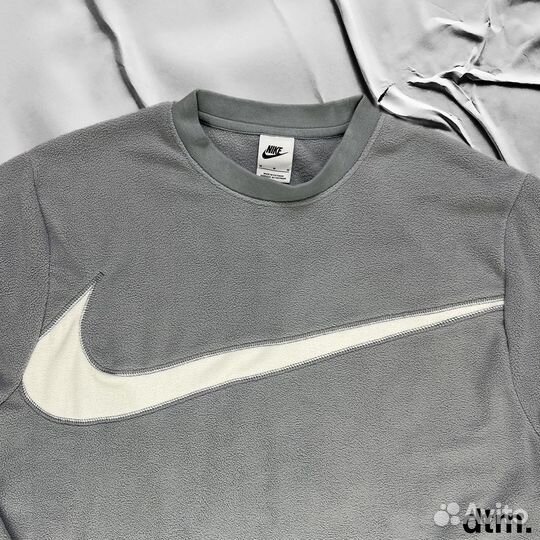 Свитшот флисовый Nike Club + оригинал