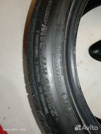 Kumho Ecsta HS51 225/45 R17 91W