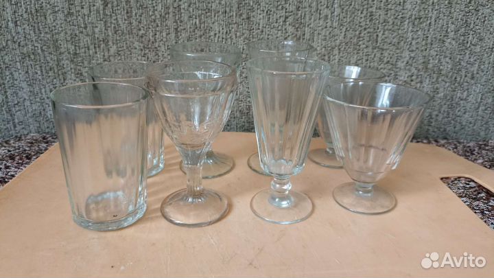 Рюмки лафетники СССР