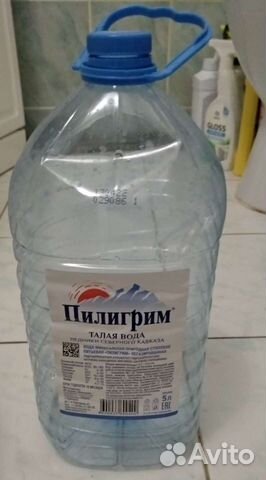 Бутылка из под питьевой воды