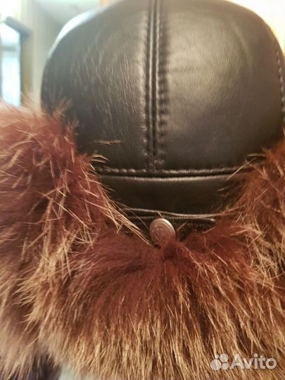 Новая шапка мужская меховая (песец)