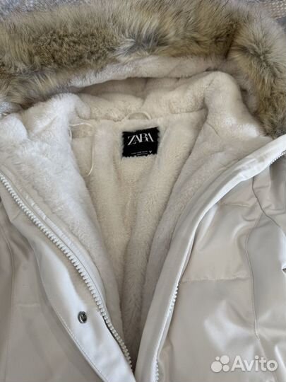 Пуховик женский zara