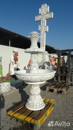 Фонтан для сада и дачи пальма