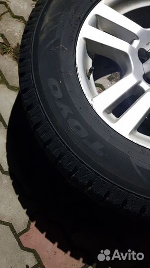 Колеса на родных дисках toyota cruiser prado 150