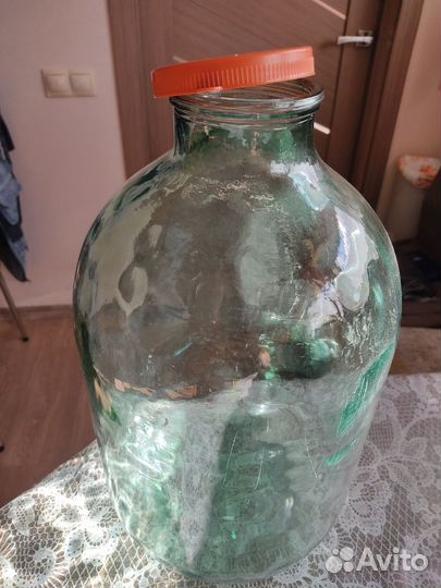Банка стеклянная 10литров